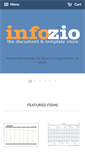 Mobile Screenshot of infozio.com